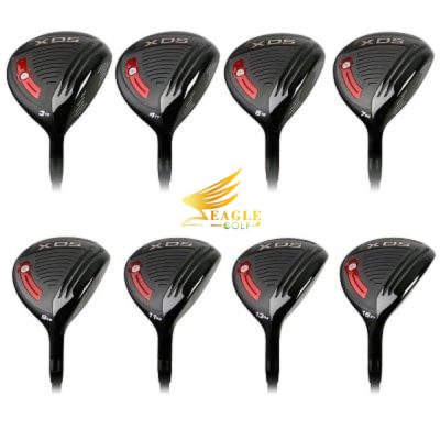 Hình ảnh từ đế gậy của bộ gậy gỗ fairway từ gậy số 3 đến gậy số 15