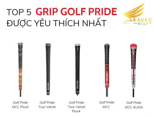 Top 5 Grip Golf Pride Được Yêu Thích Nhất – Lựa Chọn Hoàn Hảo Cho Golfer